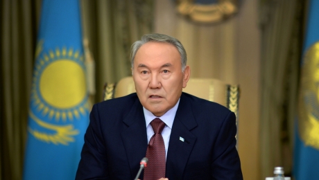 Назарбаев прибыл с рабочей поездкой в Жамбылскую область